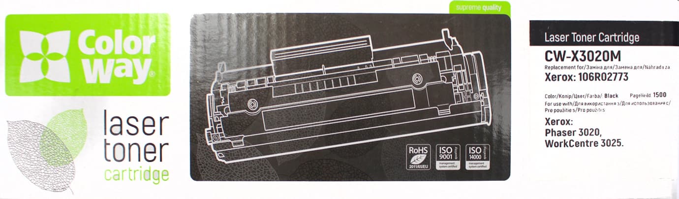 Картридж CW Xerox Phaser №106R02773/3020/WC3025