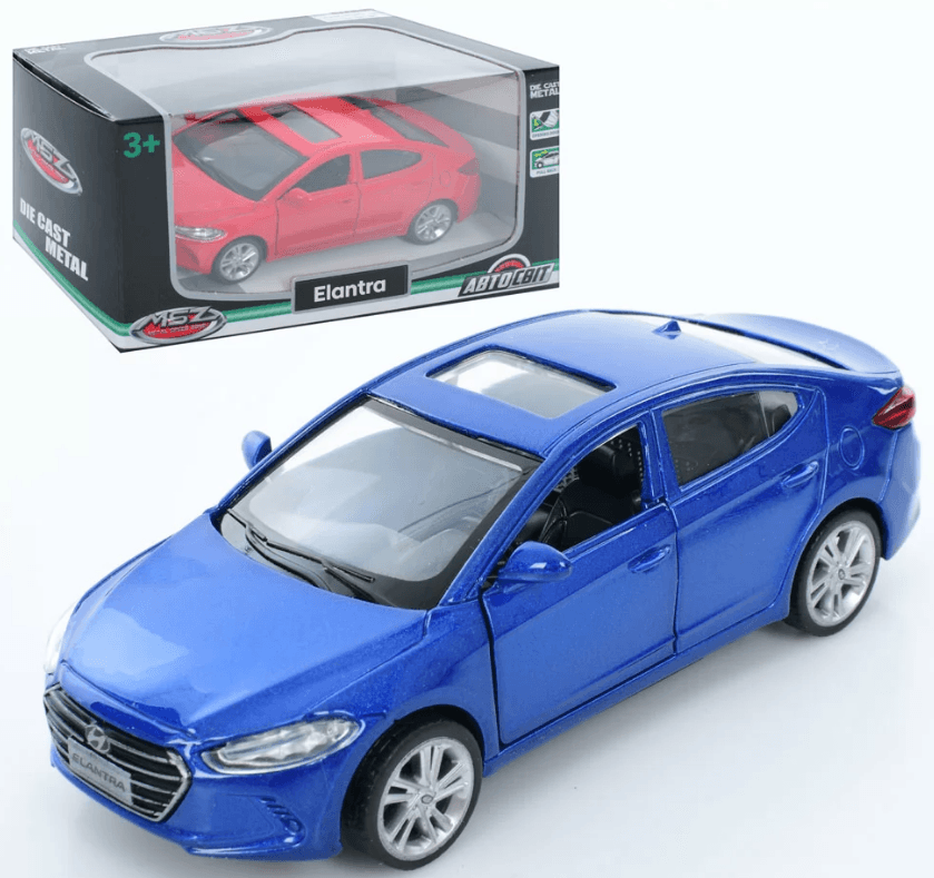 Машина інер-а метал. "Автосвіт" Hyundai Elantra (1:40) 11см,в кор-ці,14х7х6см №AS-3086(36)