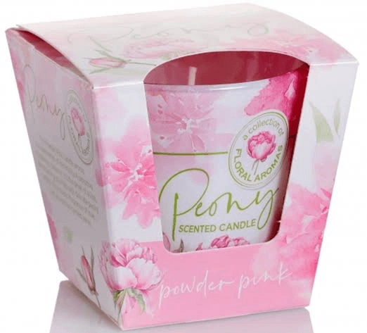 Свеча с ароматом "Bartek candles" 115г/30час. Peony(12)