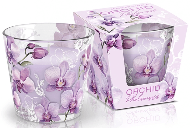 Свеча с ароматом "Bartek candles" 115г/30час. Orchid Phalaenopsis(12)