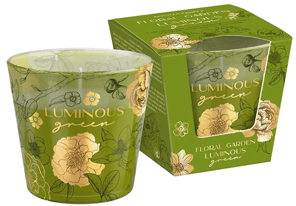 Свеча с ароматом "Bartek candles" 115г/30час. Luminous Grreen(12)