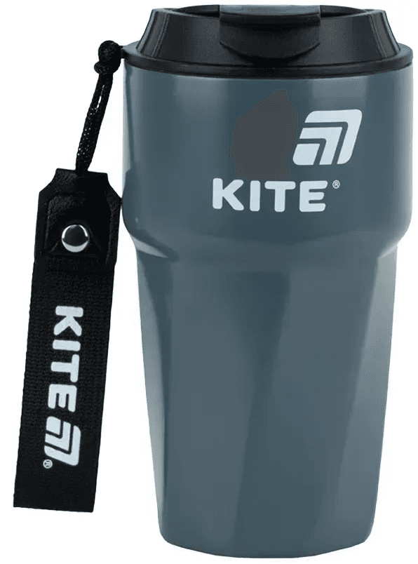 Термочашка метал. 0,45л "Kite" сіра №K25-1220-1(24)