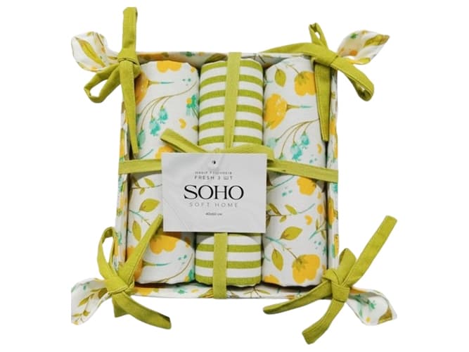 Набор полотенец хлопковых Soho Fresh 40х60см 3шт 6824