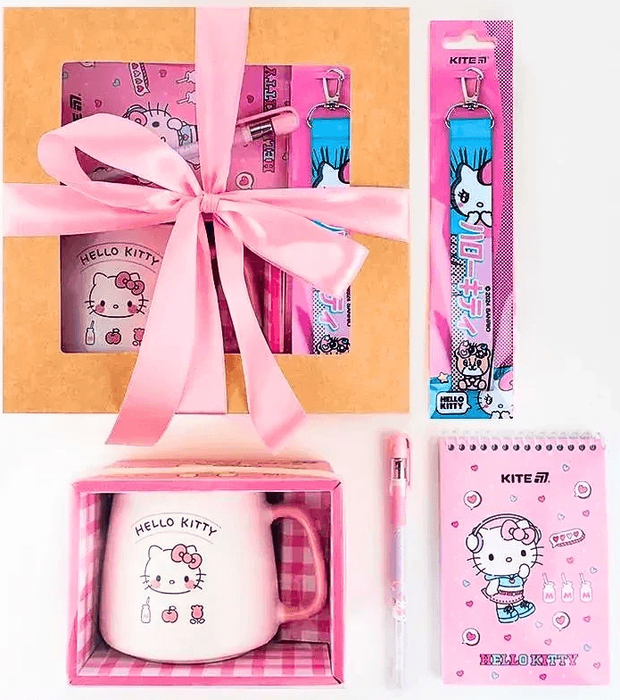 Набор подарочный для школы "Kite" Hello Kitty 4предм. №HK26-211-1