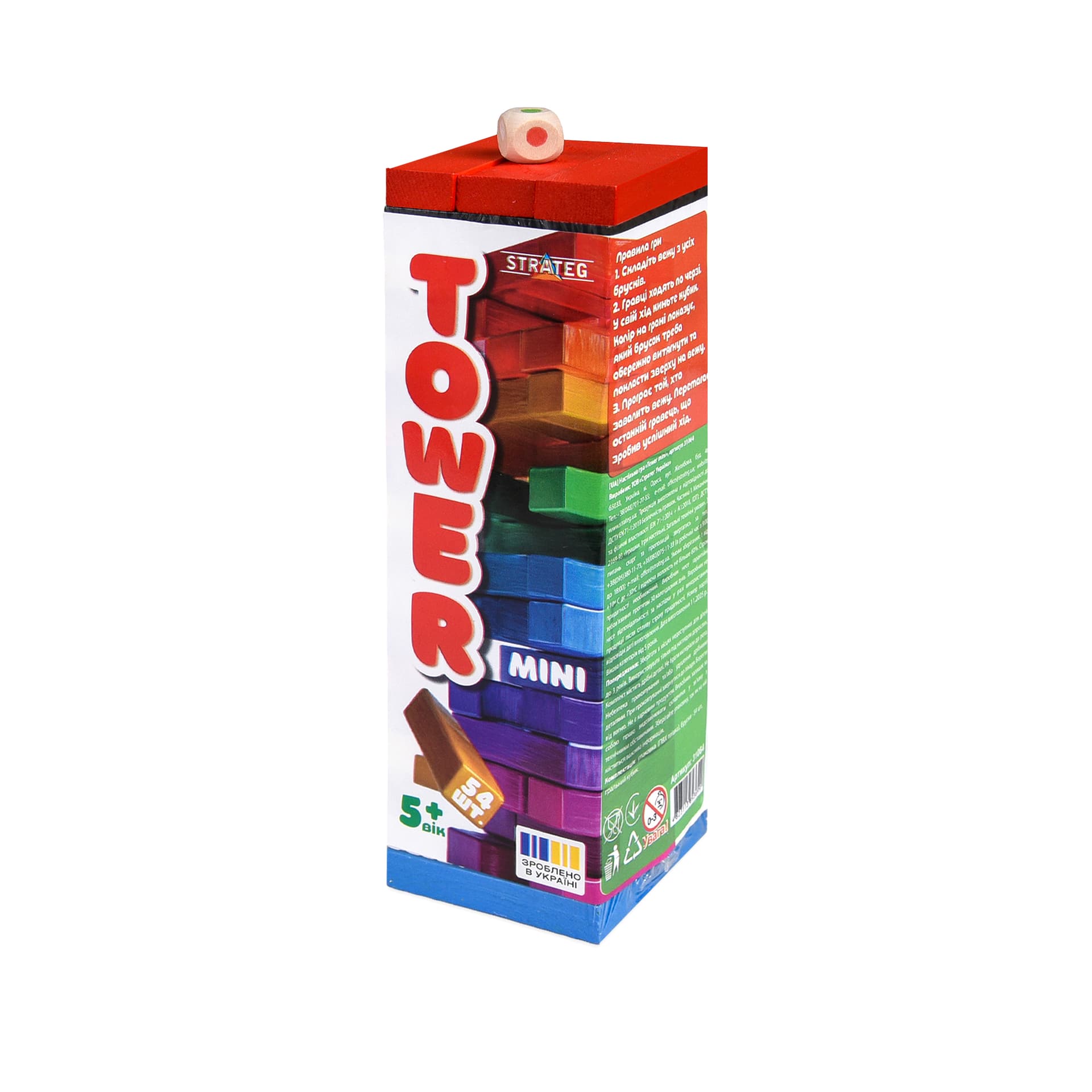 Гра "Tower mini" №31064/Strateg/(16)