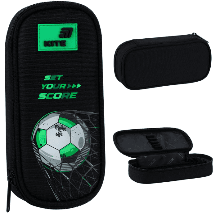 Пенал "Kite" Football 1від.,м'який №K26-662-3