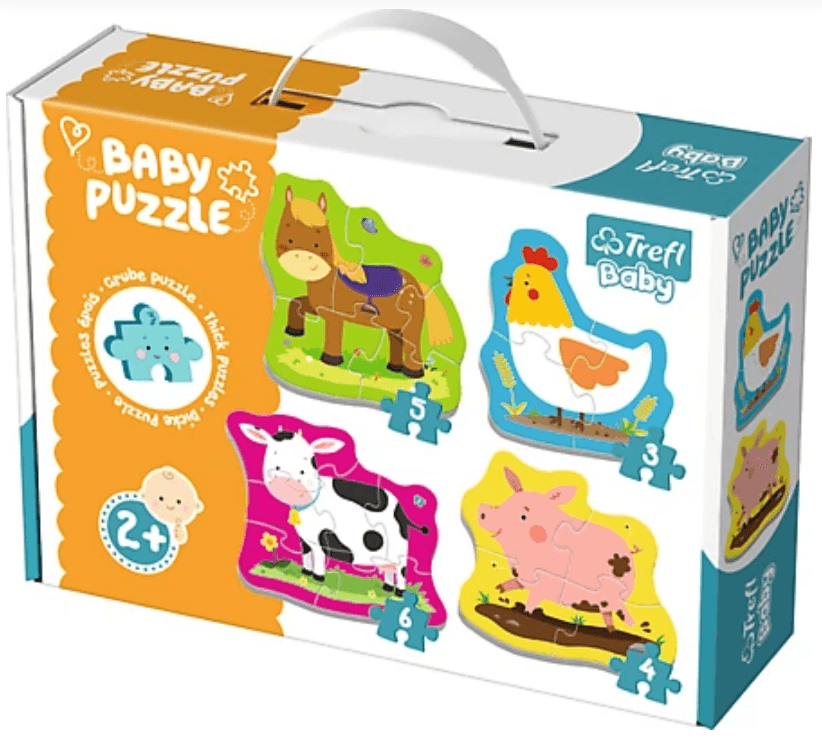 Пазли Trefl Baby Classic.Тварини на фермі №36070