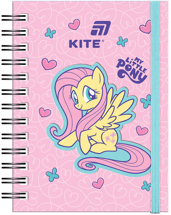 Блокнот пруж. А6 80арк. вирубка My Little Pony №LP26-229/Kite/(50)