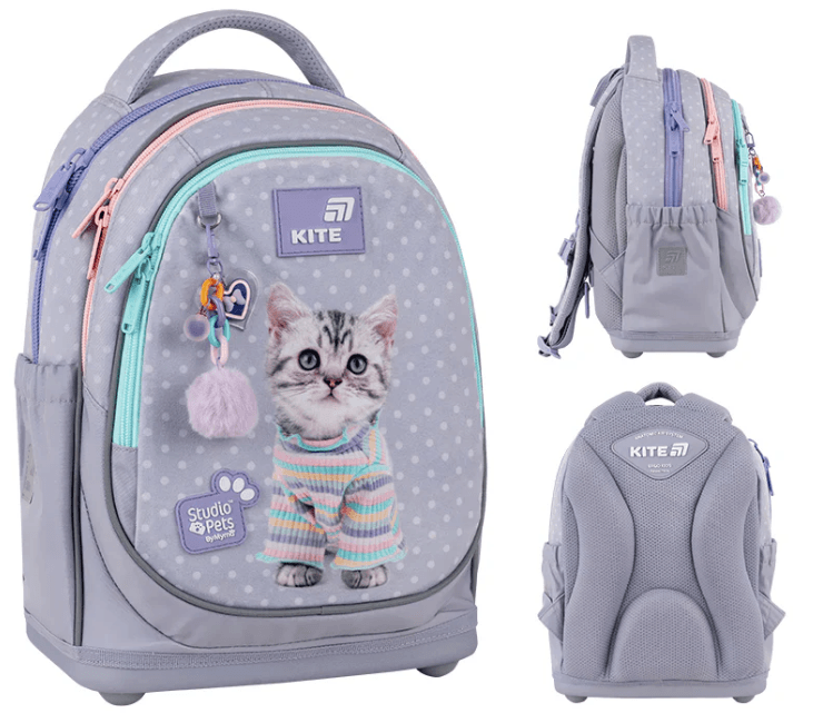 Рюкзак "Kite" Education Studio Pets 2від.,2карм. №SP26-724S