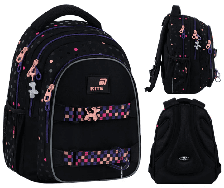 Рюкзак "Kite" Education teens Romantic Street Art 3от.,2карм. №K26-8001M-1(6)(10)