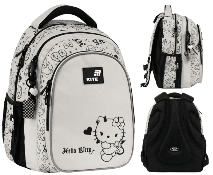 Рюкзак "Kite" Education teens Hello Kitty 3от.,2карм. №HK26-8001M(6)(10)