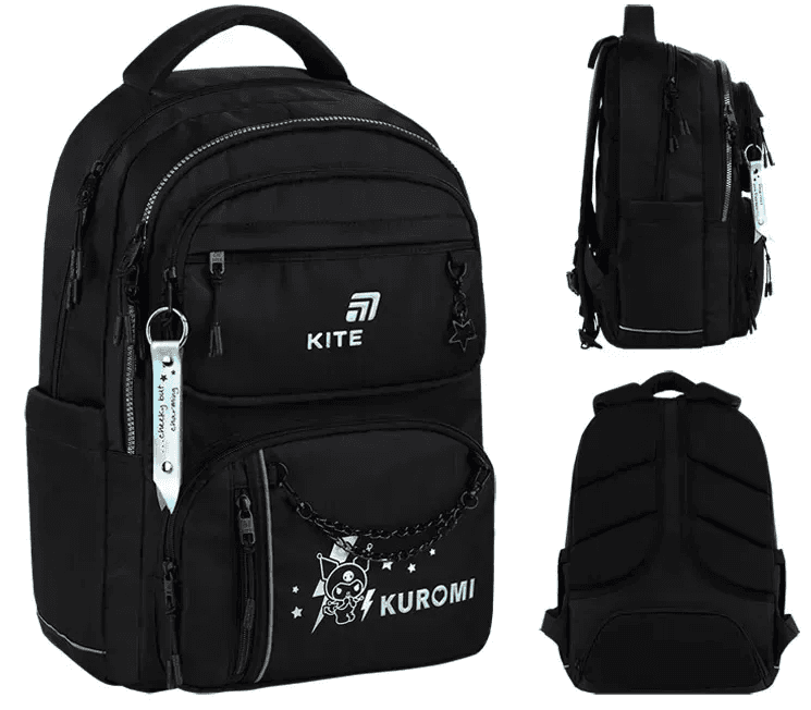 Рюкзак "Kite" Education 2594M Kuromi  1від.,5карм. №HK26-2594M-1