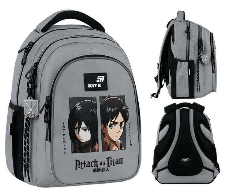 Рюкзак "Kite" Education teens Attack on Titan Season 3от.,2карм. №AT26-8001M(6)(10)