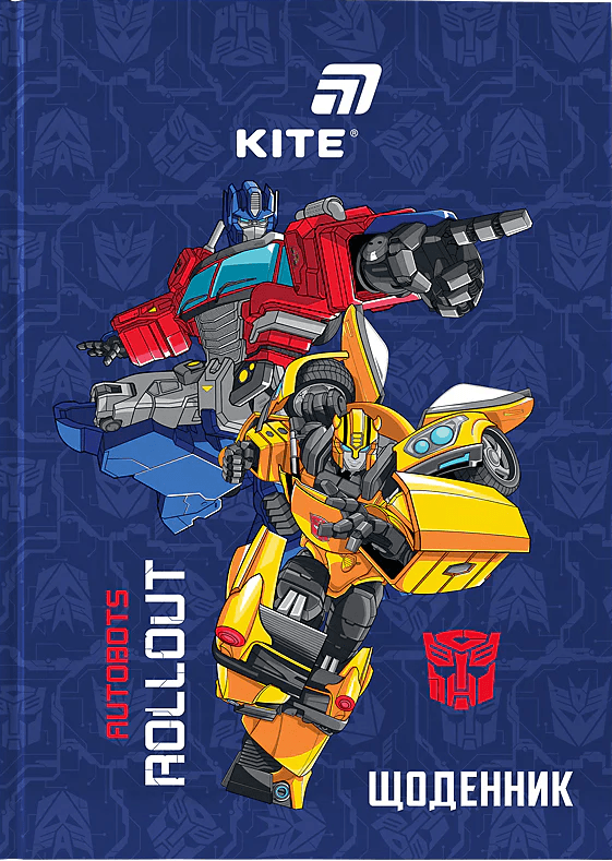 Щоденник шк. А5 "Kite" №TF26-262 Transformers тв.обкл.(20)