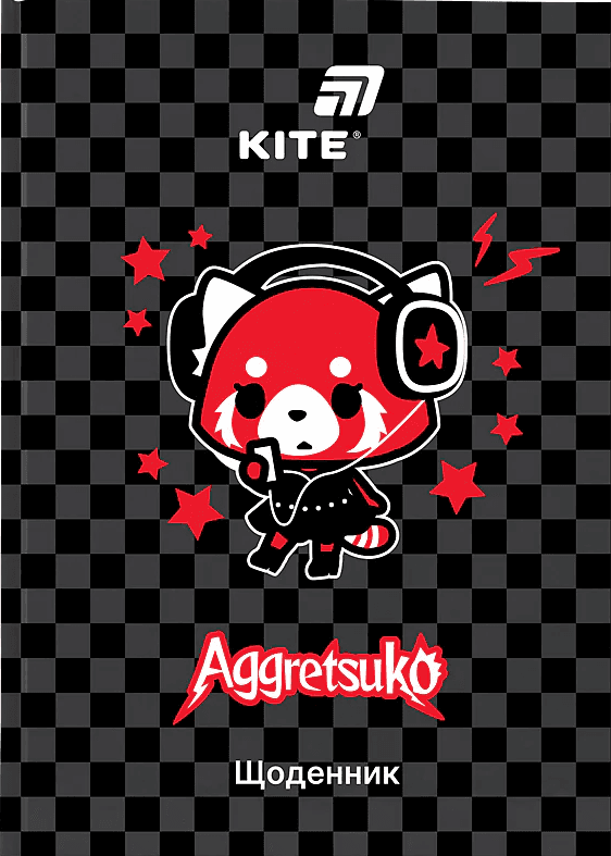 Щоденник шк. А5 "Kite" №AR26-262 Aggretsuko тв.обкл.(20)