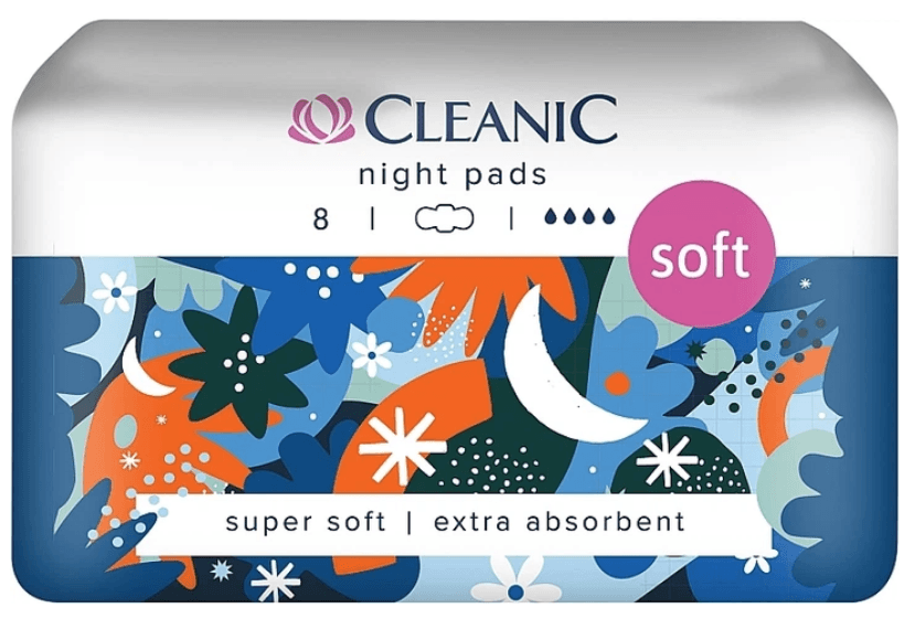 Прокладки "Clinic" Comfort silk&dry 8шт №NCF05B/2871(24)