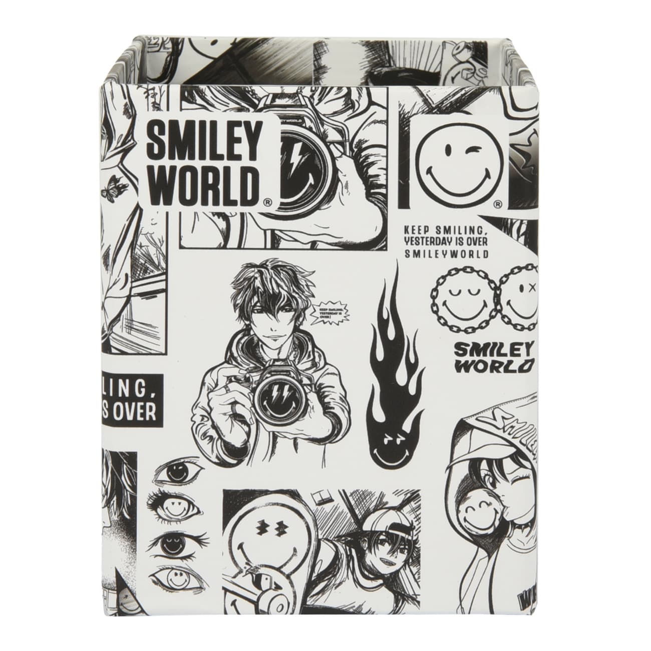 Стакан для ручек "Yes" №708868 "Smiley World" картон