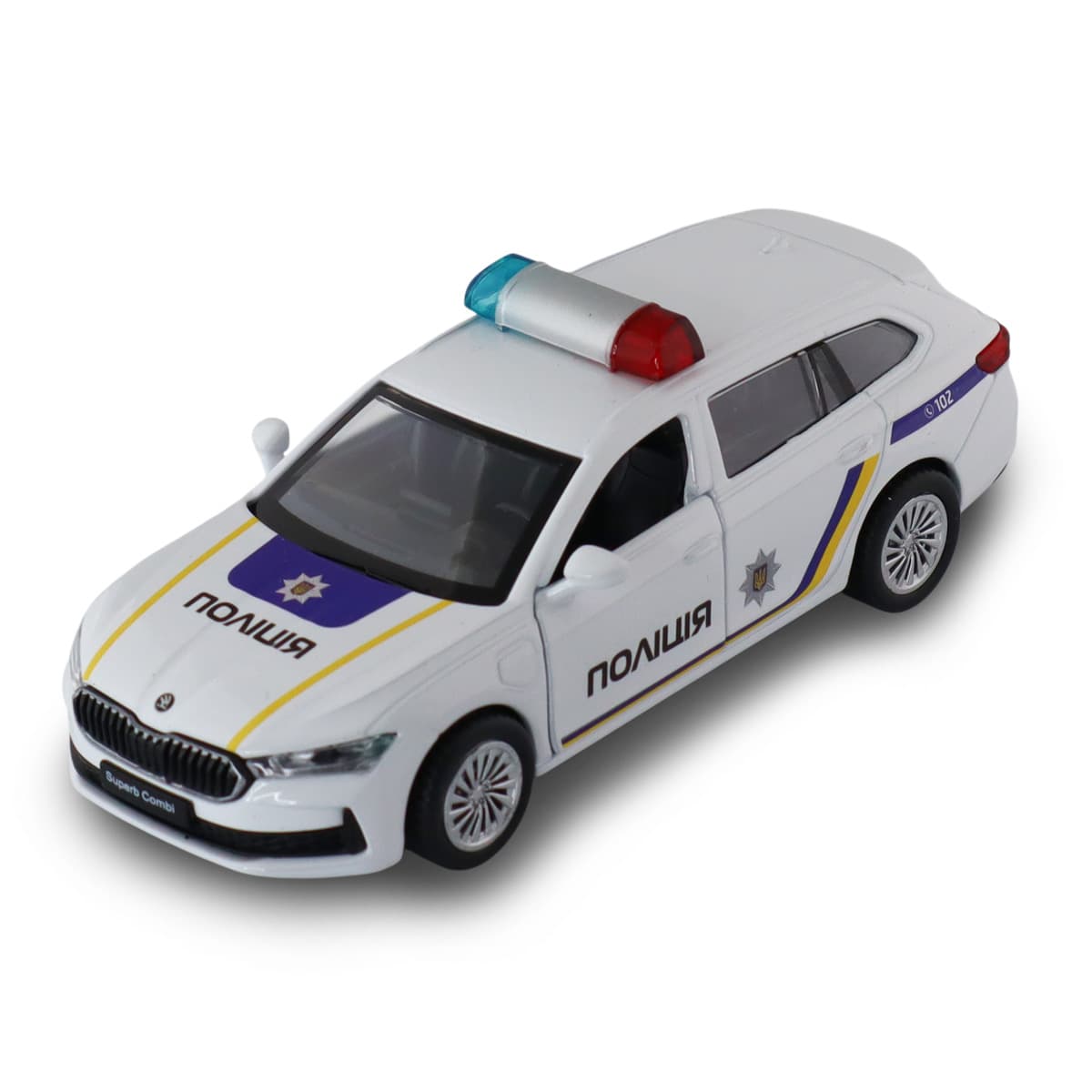 Автомодель "Skoda Superb Combi iV" Поліція №250947/КіддіСвіт/