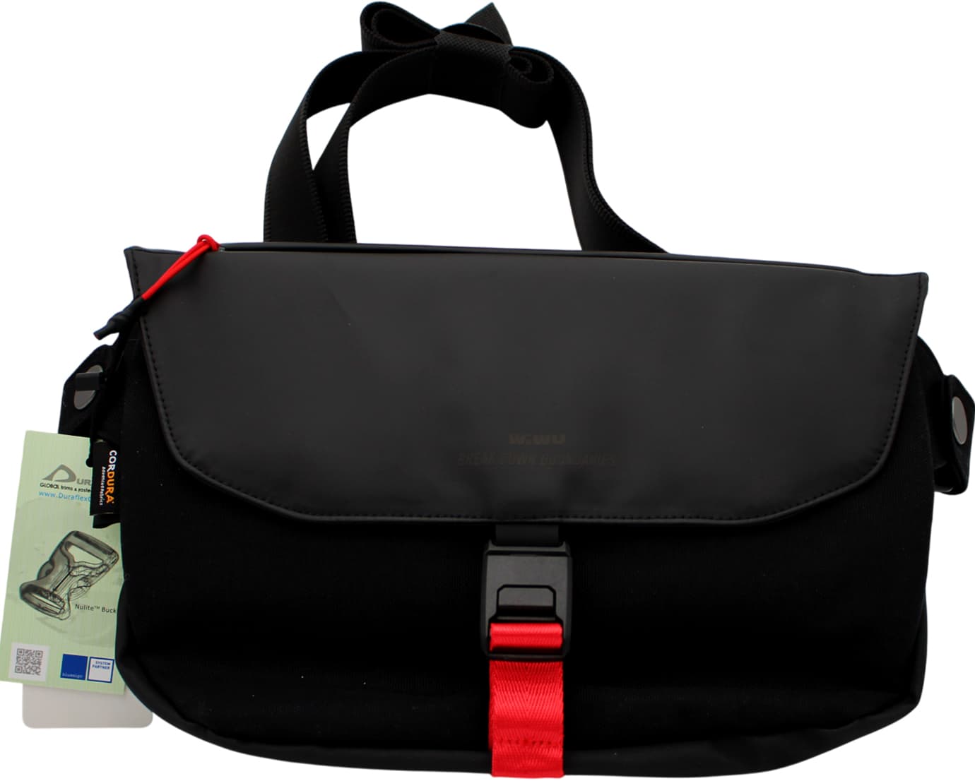 Сумка плечевая "WIWU" Warriors Message Bag black/Breidon/
