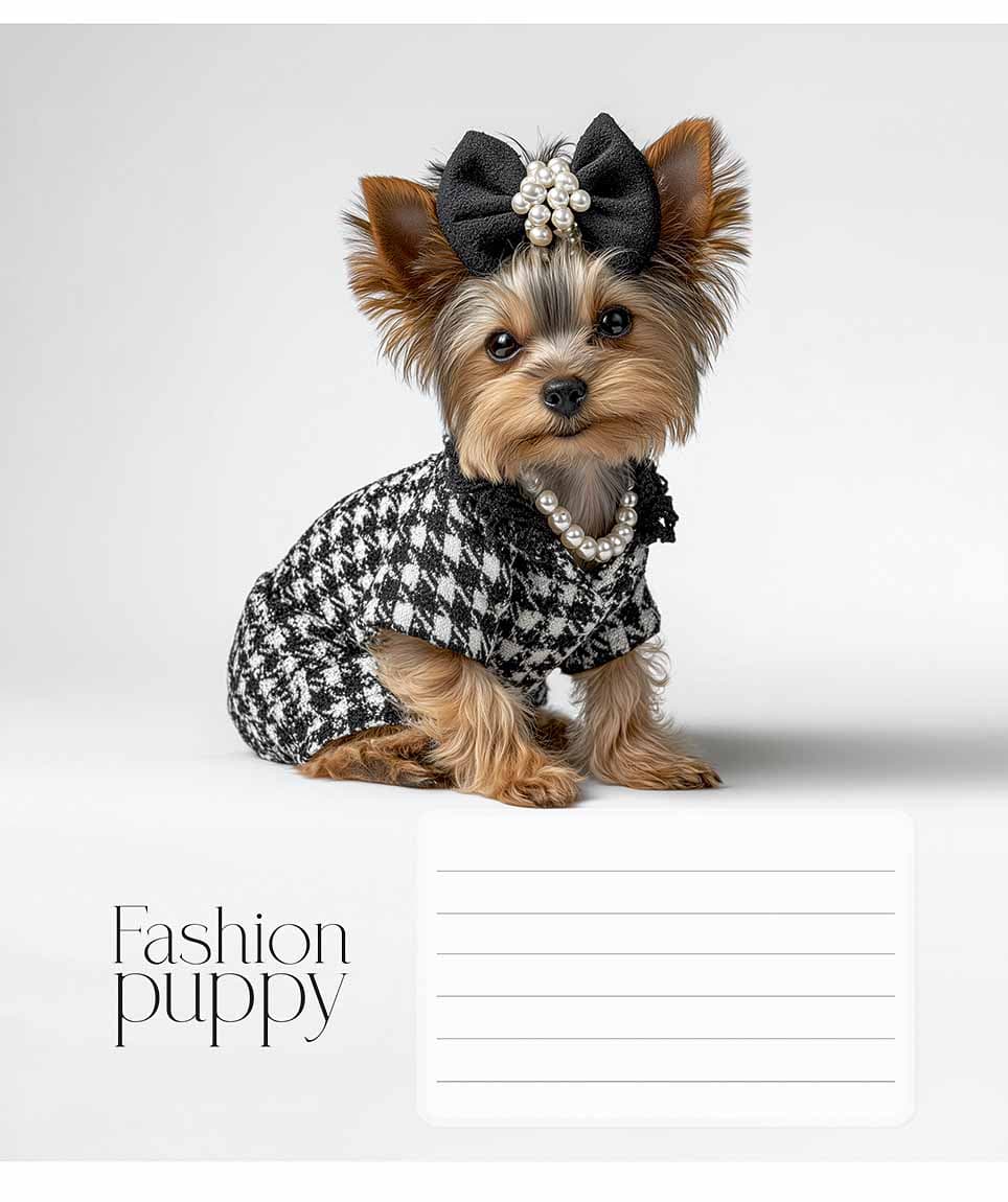 Зошит 12арк. лін. Star "Fashion pets" ВД-лак №012-3687L(25)(250)