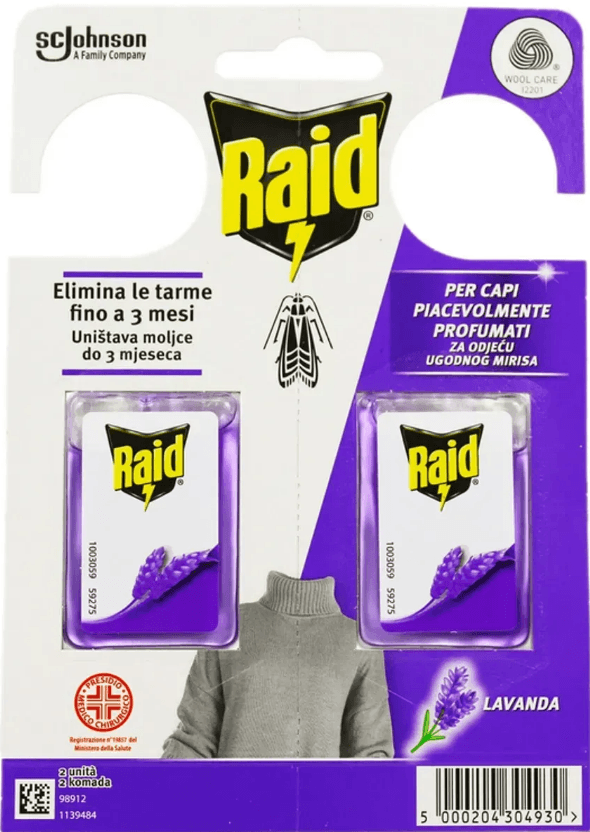 Гель "Raid" антимоль лаванда №4930