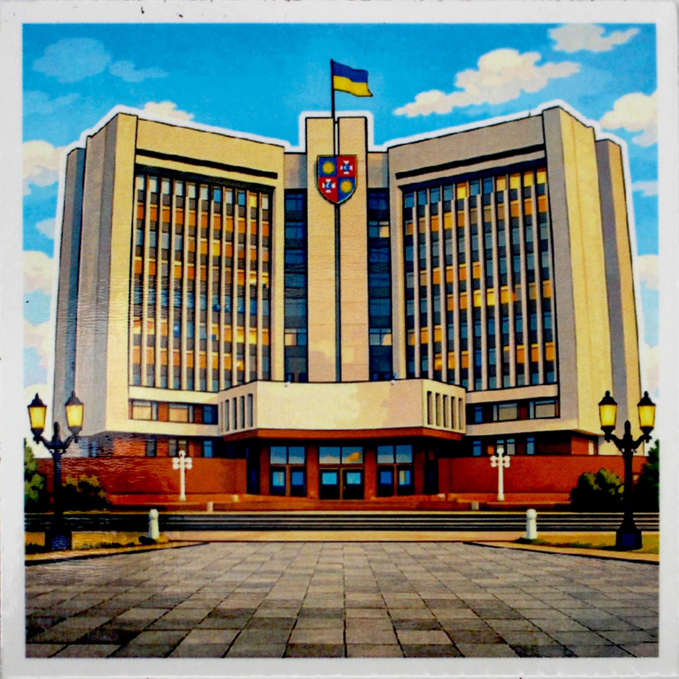 Магнит 7х7  №13 "Книжка"/НСВ/