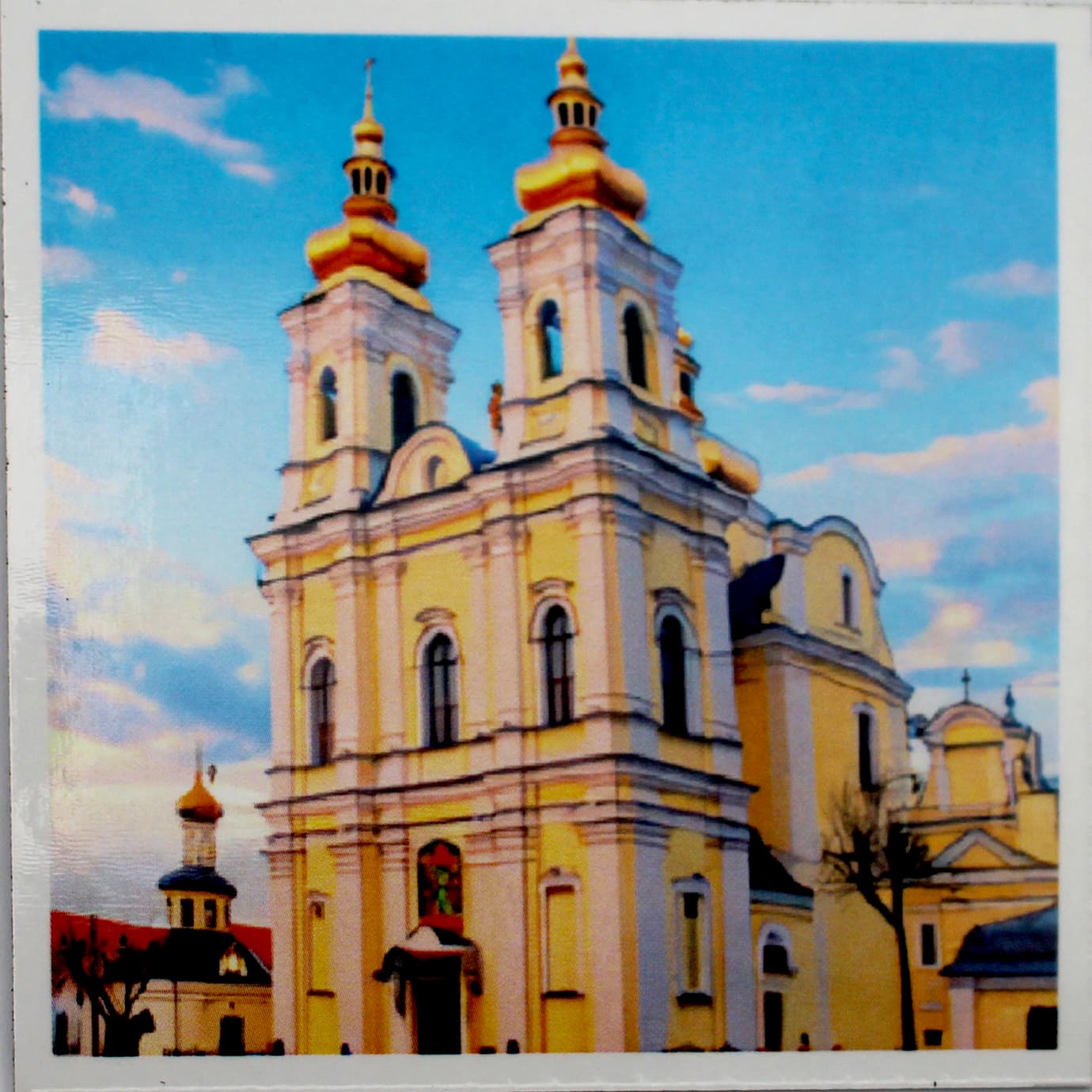 Магнит 7х7  №15 "Собор"/НСВ/