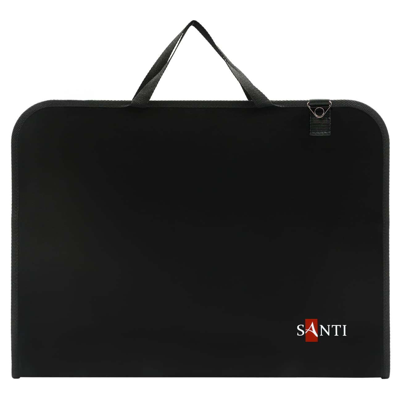 Папка-портфель "Santi" №492282 A3 пласт. для ескізів чорна
