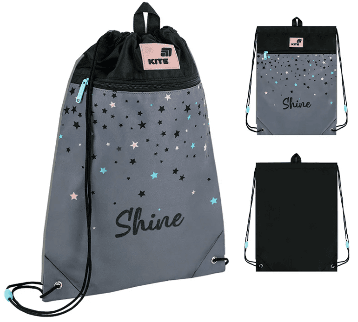Сумка для обувь "Kite" Shine 1от.1карм. №K26-601M-26