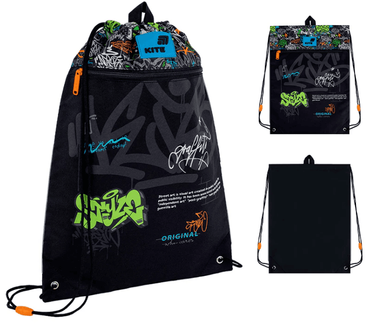 Сумка для обувь "Kite" Street Style 1от.1карм. №K26-601M-33