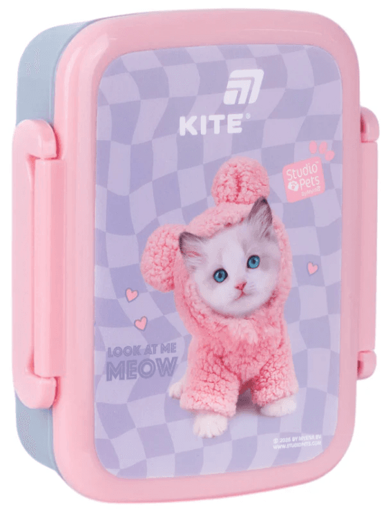 Ланч бокс пласт. "Kite" 420мл Studio Pets №SP26-160