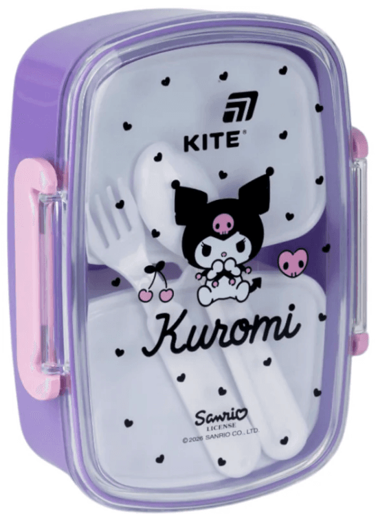 Ланч бокс пласт. "Kite" 750мл Kuromi з наповненням №HK26-181-2