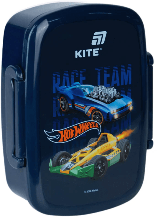 Ланч бокс пласт. "Kite" 750мл Hot Wheels з наповненням №HW26-163