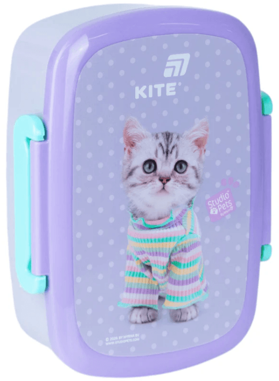 Ланч бокс пласт. "Kite" 750мл Studio Pets з наповненням №SP26-163