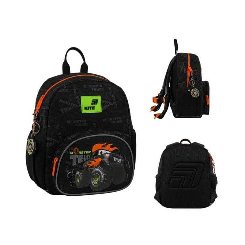 Рюкзак "Kite" Kids Monster Truck 1від.,3карм. №K26-2727XS-4