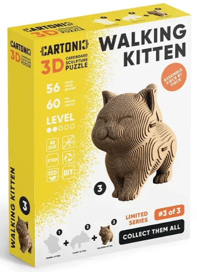 Пазли 3D "Cartonic" Walking Kitten