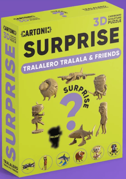 Пазли 3D "Cartonic" Surprise Tralalero Tralala & Friends