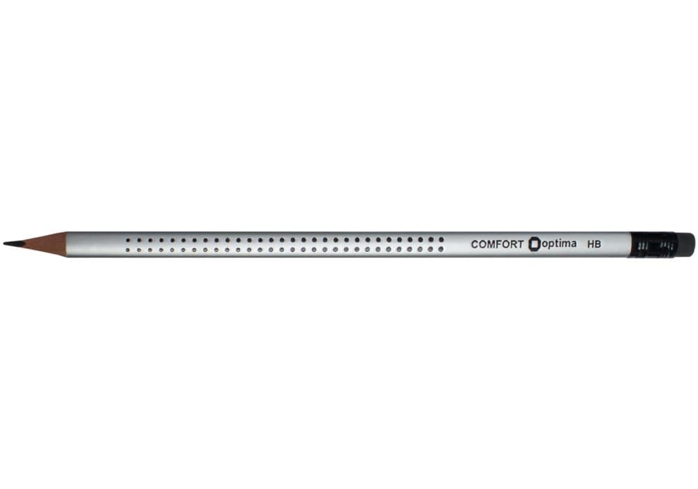 Олівець гр. "Optima" Comfort №O15546 HB з гумкою(12)(144)