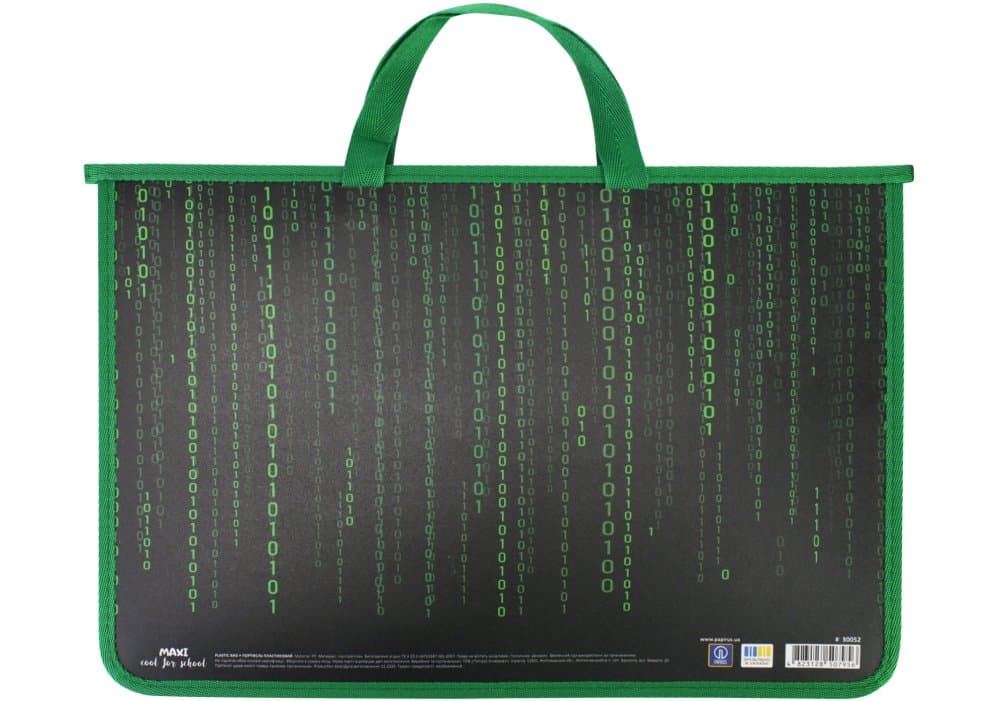 Портфель "Maxi" №MX30052 А4 пласт. на блиск.