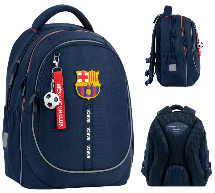 Рюкзак "Kite" Education FC Barcelona 3от.,2карм. №BC26-700M