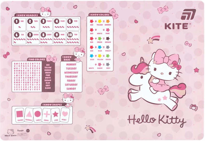 Подкладка для стола "Kite" №HK26-207 Hello Kitty (42,5х29cм) PP(10)