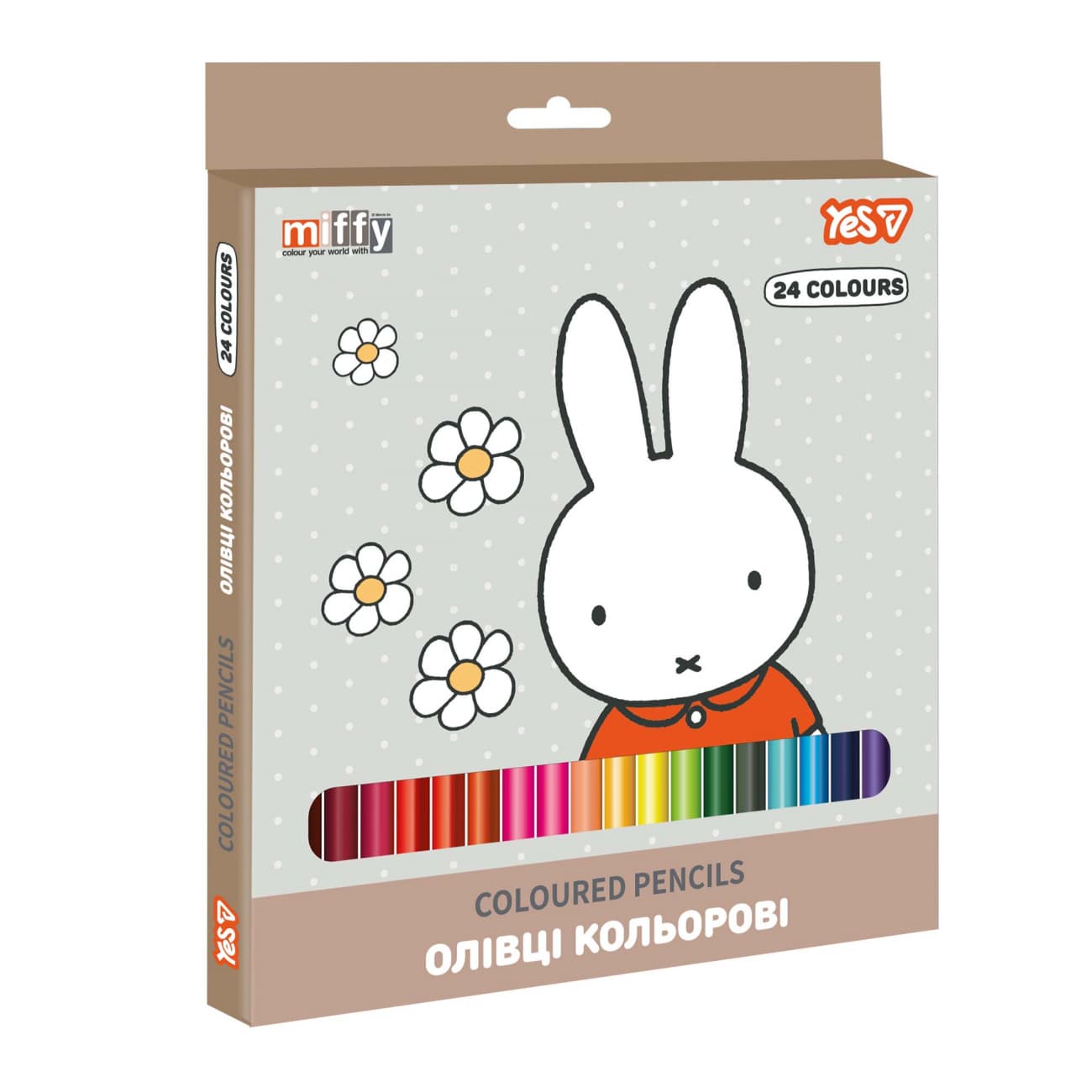 Олівці кольор. 24 кольор. "Yes" №290793 Miffy