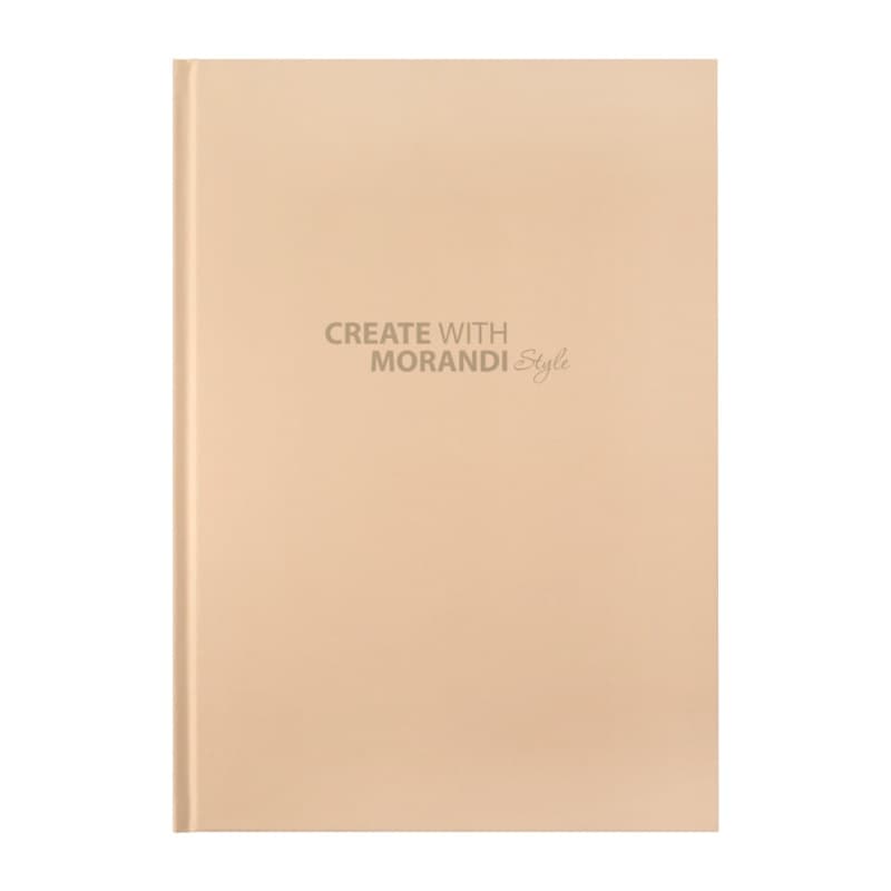 Книга-канц. А4 96арк. кліт. тв. лам. офс. "Morandi Style" капучино №BM.2400-432i/Buromax/