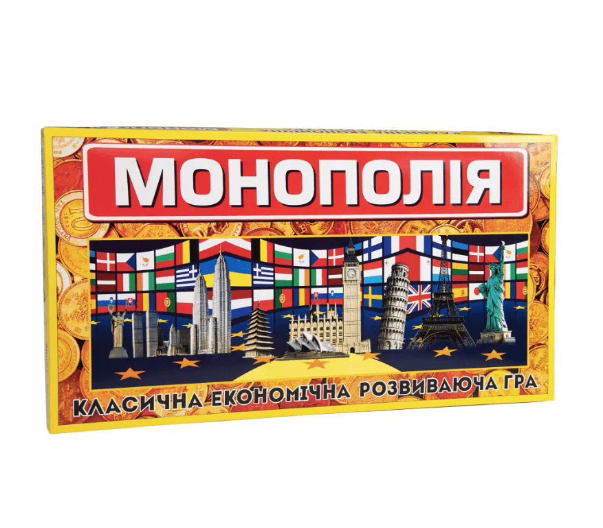 Игра наст. Монополия бол.,укр. 50х27х4см №693/Strateg/(10)
