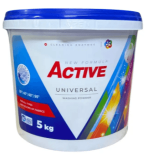 Прал. порошок 5кг "Active" Universal у відрі