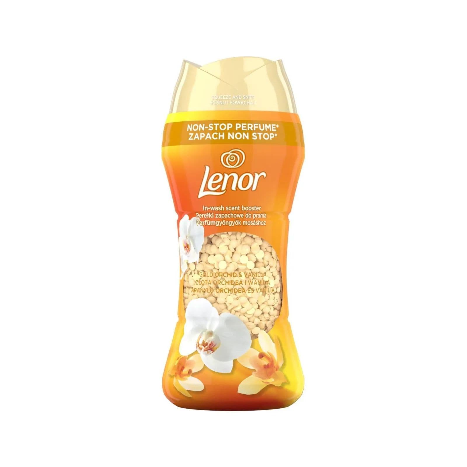 Кондиціонер для білизни "Lenor" 195гр Золота орхідея та ваніль (гранули)