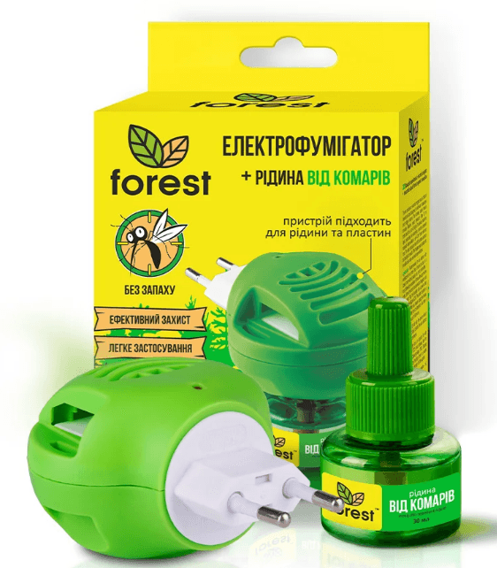 Электрофумигатор "Forest" +жидкость от комаров 30мл №5835