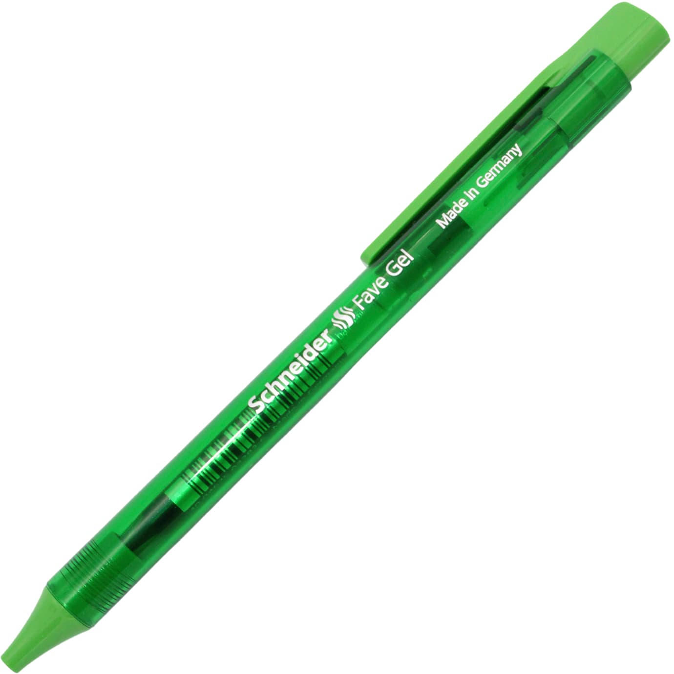 Ручка авт. гел. "Schneider" №S101104 Fave 0,7мм зелёная(10)