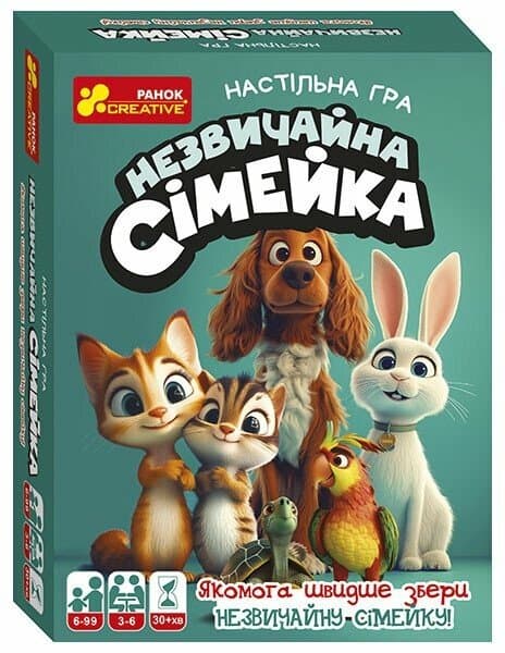 Игра "Необычная семейка" №12120213У/5912У/Ранок/