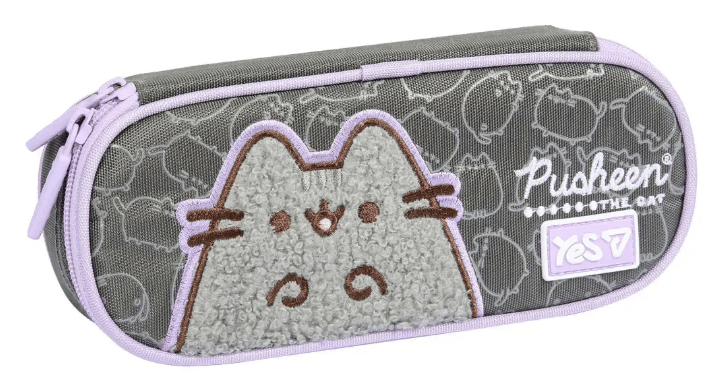 Пенал "Yes" Pusheen Gray мягкий 1от.№PH-30/533763